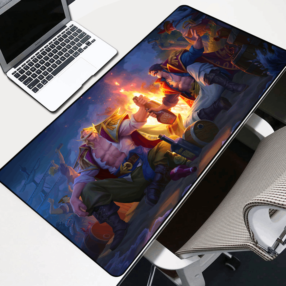 Whitebeard and Gol D. Roger Mouse Pad