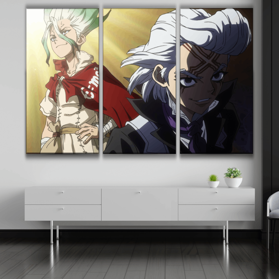 Xeno & Senku Poster