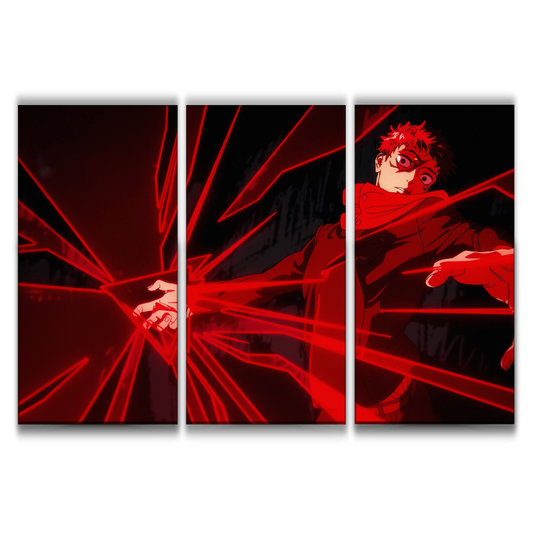 Yuji Anime Art Poster