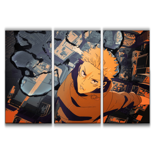 Yuji Itadori Anime Art Poster