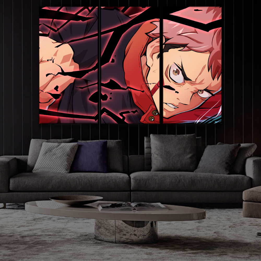 Yuji Itadori Canvas Poster