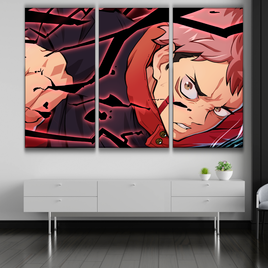Yuji Itadori Canvas Poster