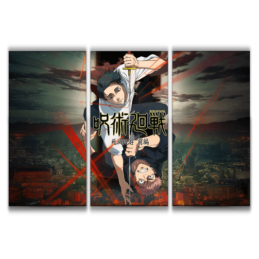 Yuji and Yuta Jujutsu Kaisen Poster