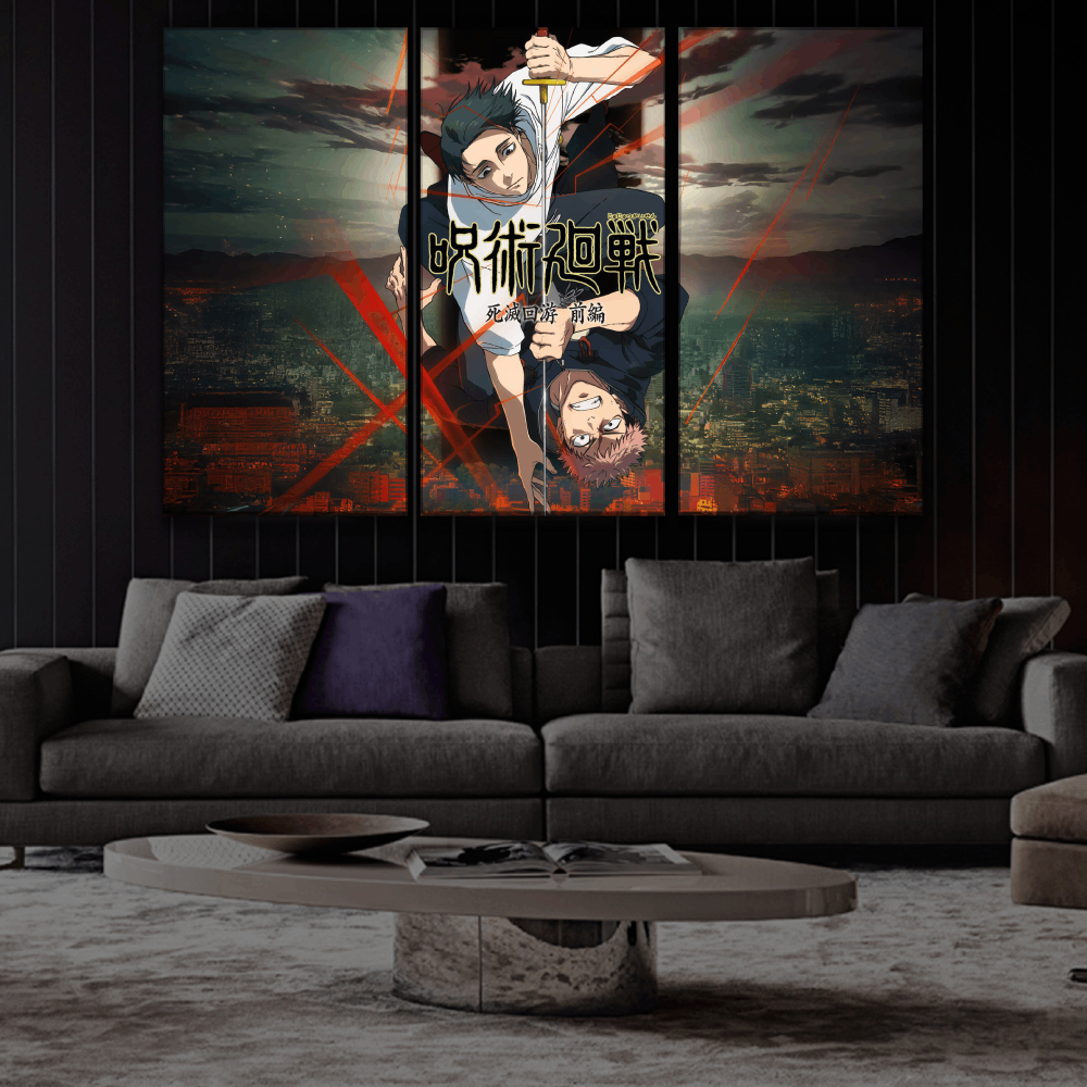 Yuji and Yuta Jujutsu Kaisen Buy Wall Poster