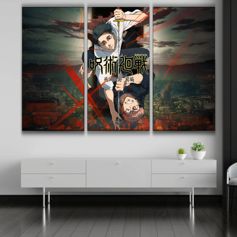 Yuji and Yuta Jujutsu Kaisen Poster