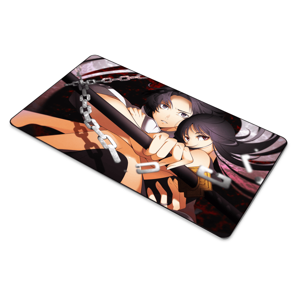 Yuta and Rika Anime Mouse Pad