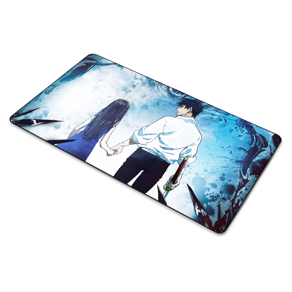 Yuta and Rika Art Mouse Pad