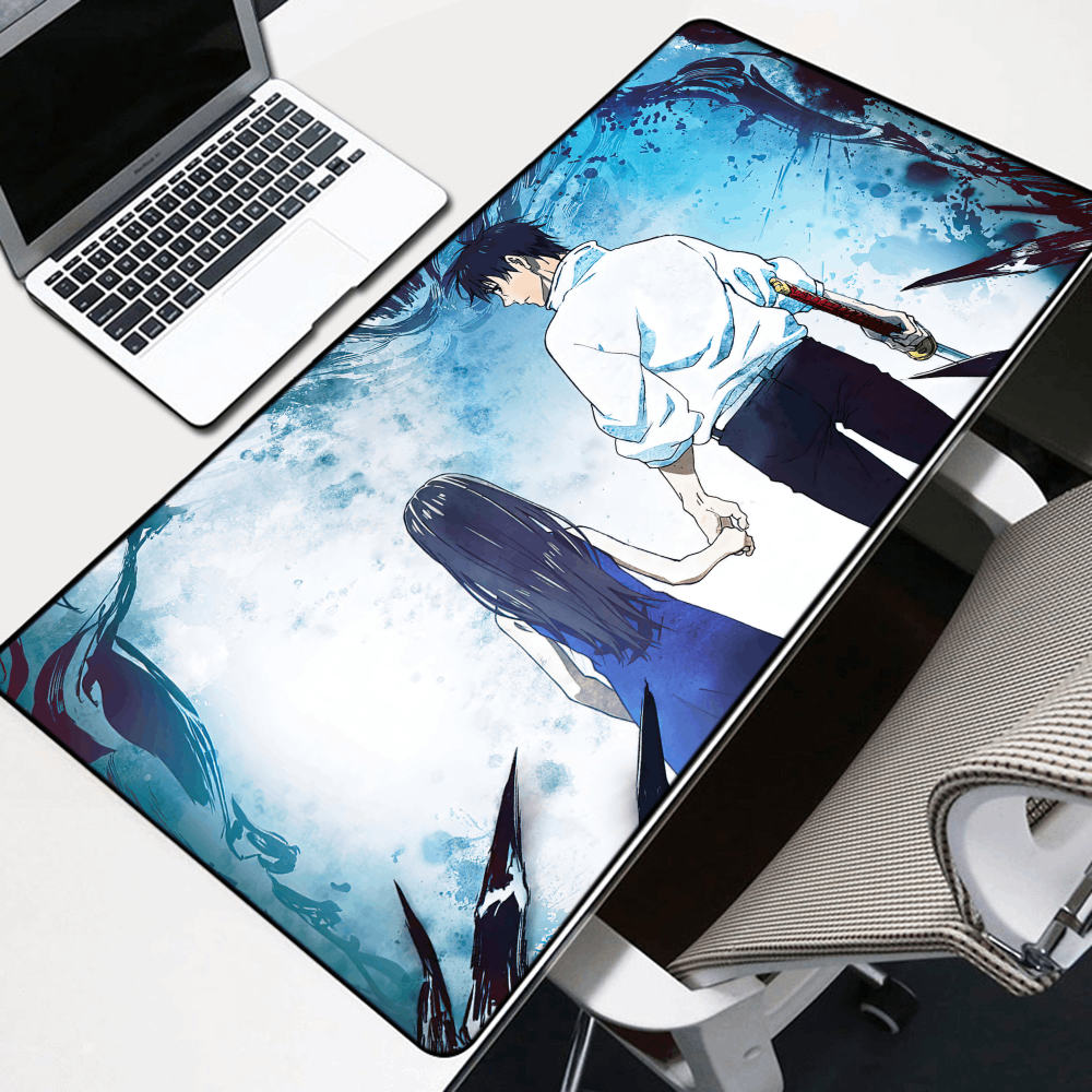 Yuta and Rika Art Mouse Pad