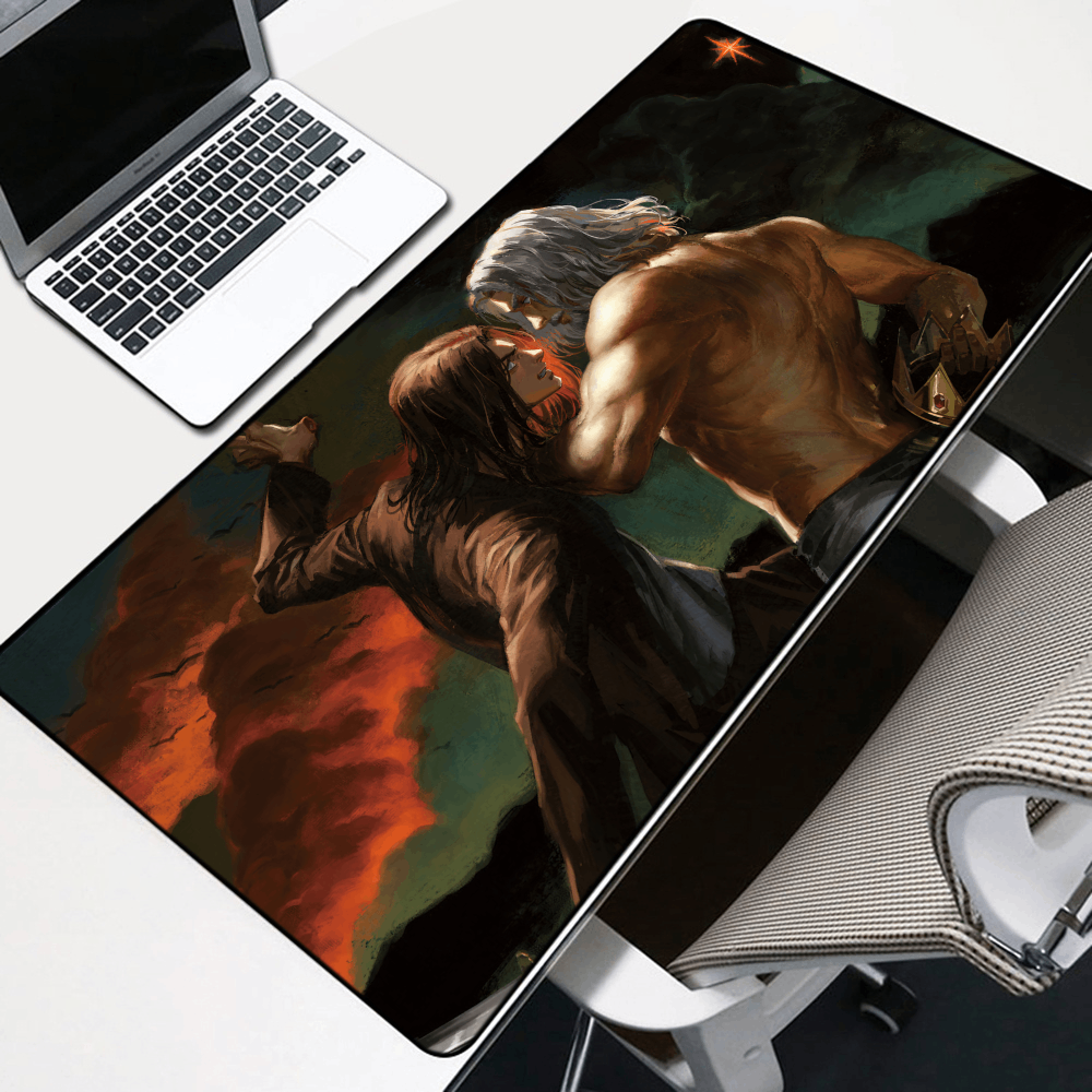 Zeke and Eren Mouse Pad