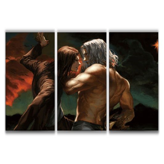 Zeke and Eren Poster