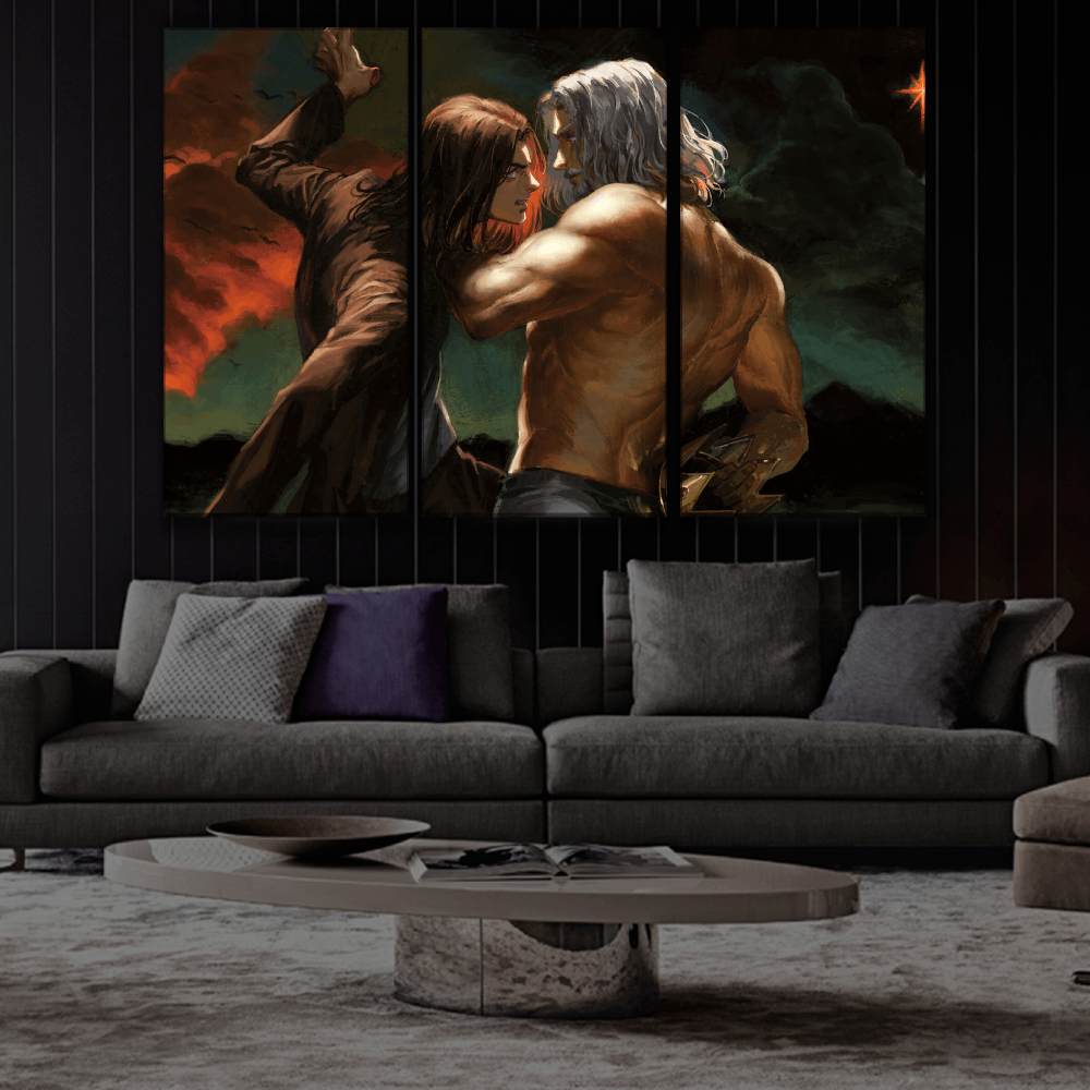 Zeke and Eren Buy Wall Poster