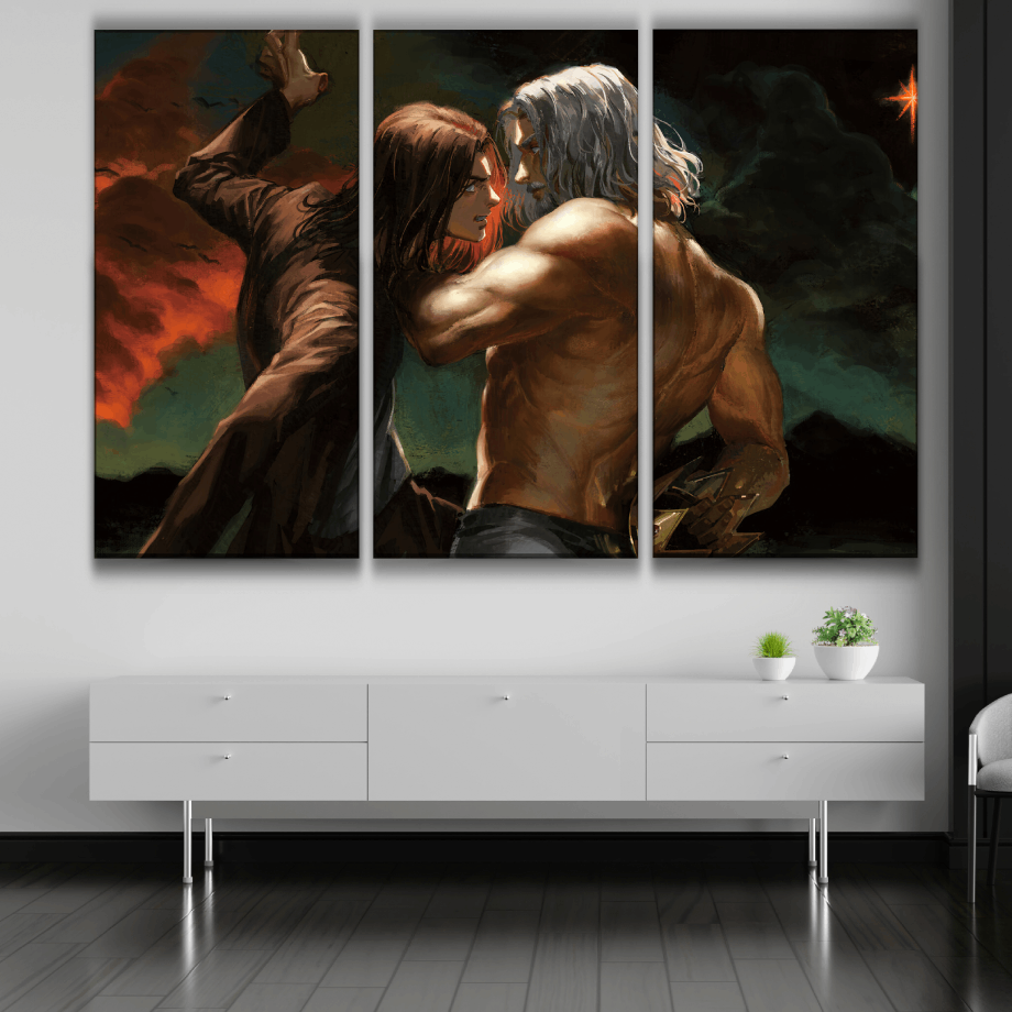 Zeke and Eren Poster