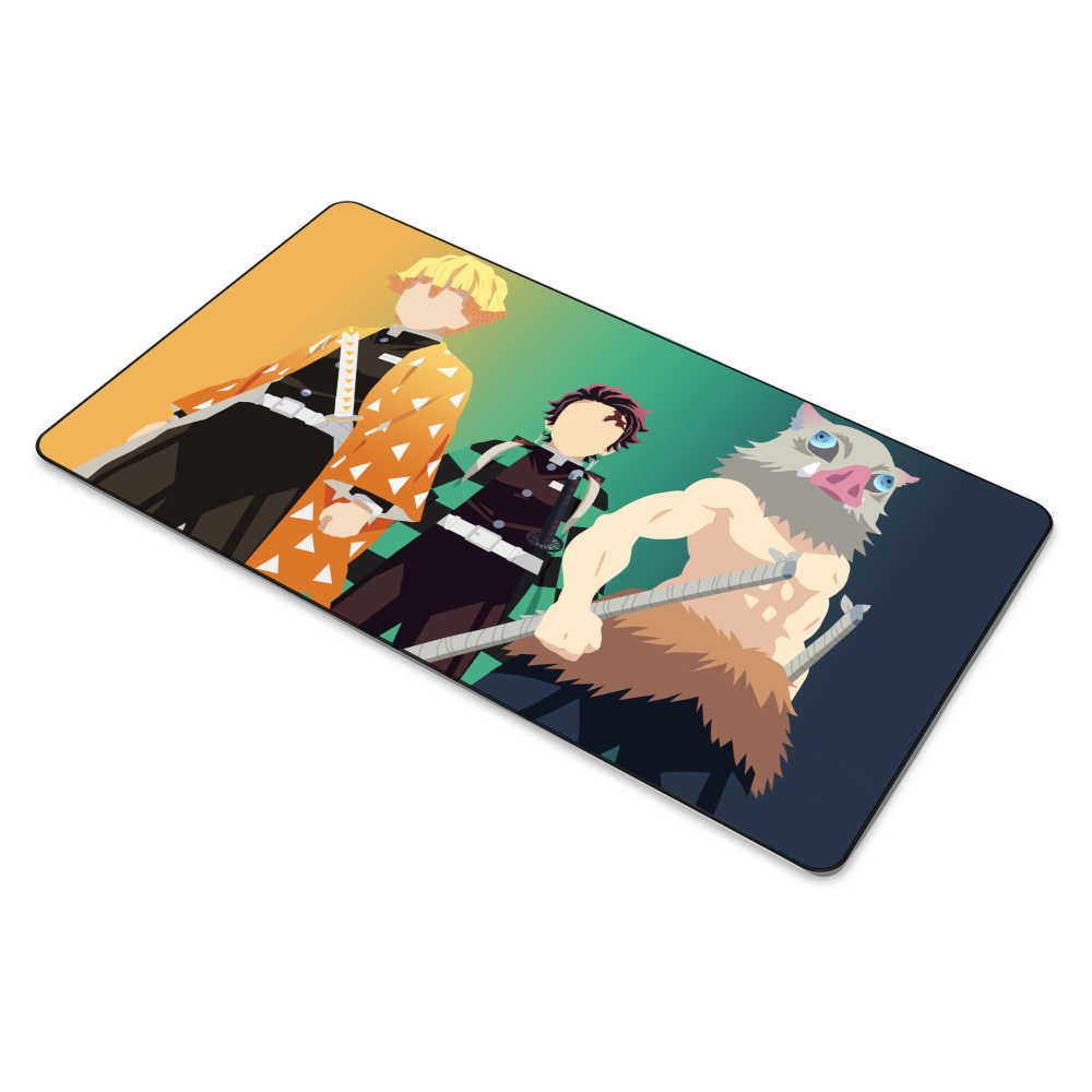 Zenitsu, Tanjiro and Inosuke Mouse Pad | Dekkai – DEKKAI