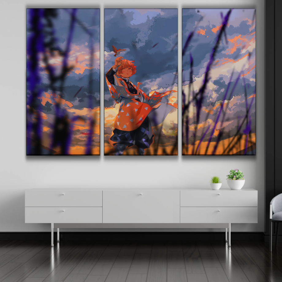Zenitsu Agatsuma Art Poster