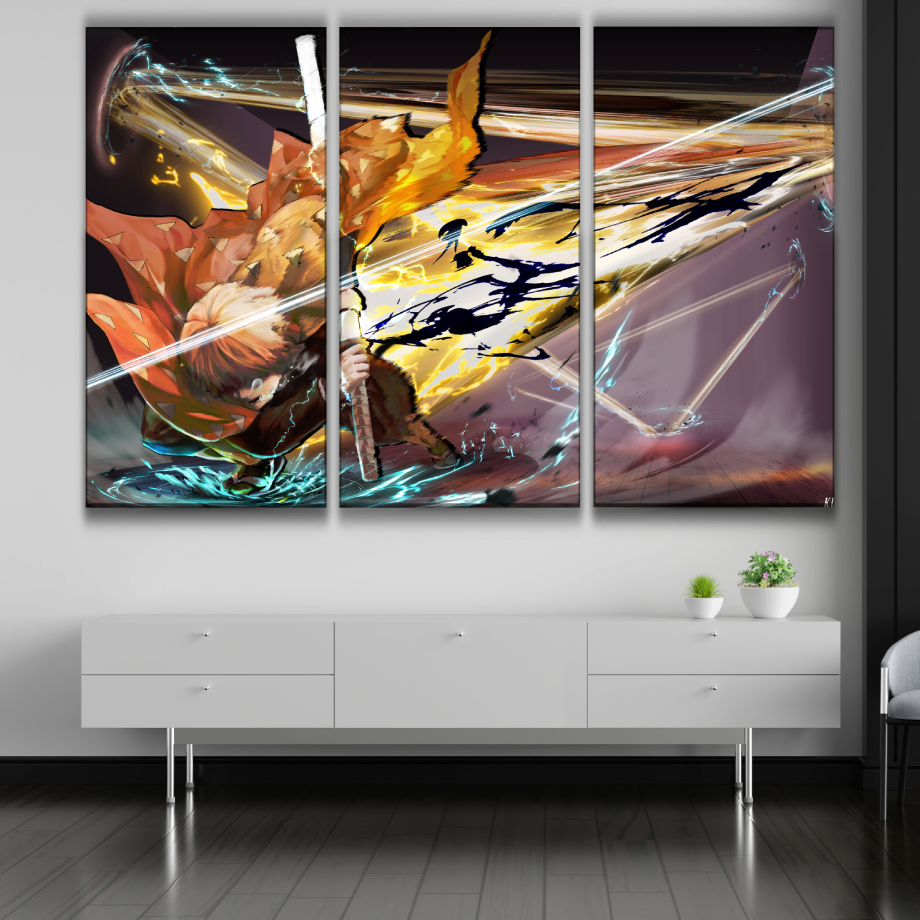 Zenitsu Agatsuma Wall Decor