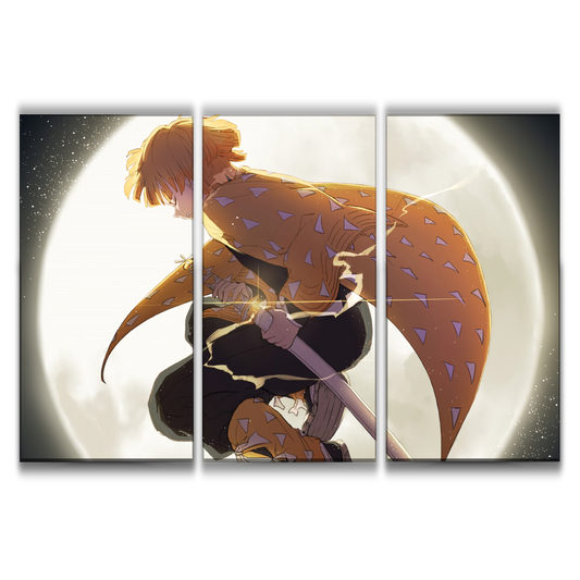 Zenitsu Agatsuma Wall Poster