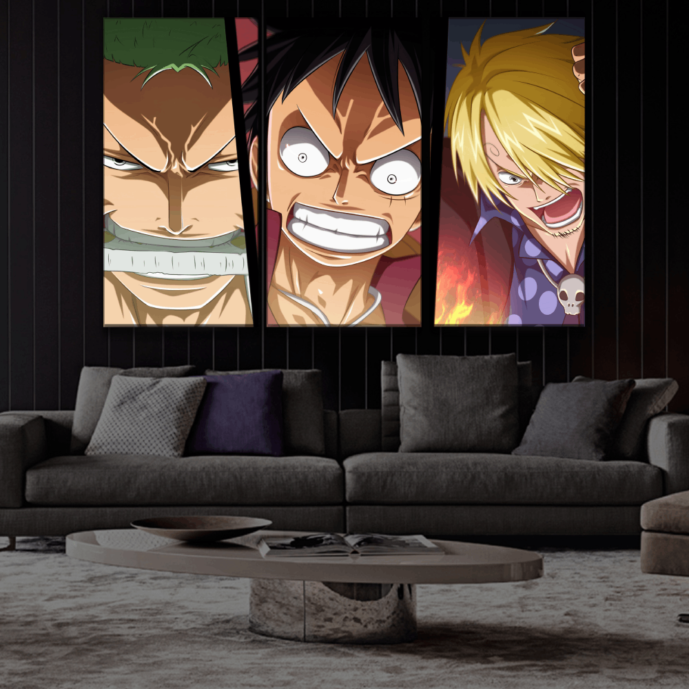 Zoro Luffy and Sanji Buy Wall Poster