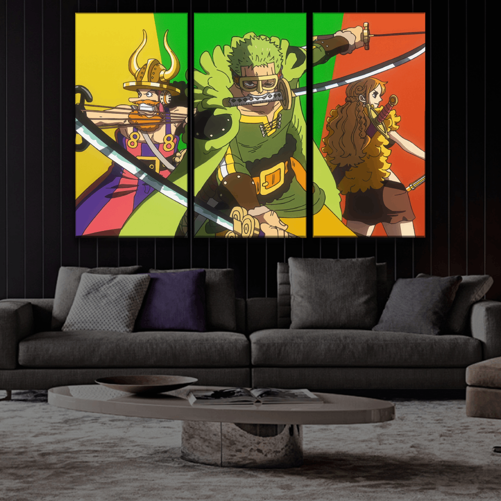 Zoro, Usopp and Nami Buy Wall Poster
